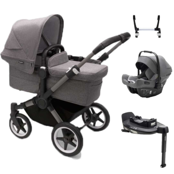 Bugaboo Donkey 5 Mono Inkl. Bugaboo Turtle og Base i gruppen Barnevogner / Varemerker / Bugaboo / Bugaboo Donkey 5 hos Köpbarnvagn (SET-Bdonkey22)