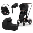 Cybex e-Priam Inkl. Cloud G Babybilstol og Base