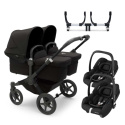 Bugaboo Donkey 5 Twin + Maxi-Cosi Cabriofix i-Size