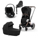 Cybex E-Priam Inkl. Cloud T Babybilstol og Base