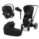 Cybex e-Priam Duovogn Inkl. Aton B2 Babybilstol og Base