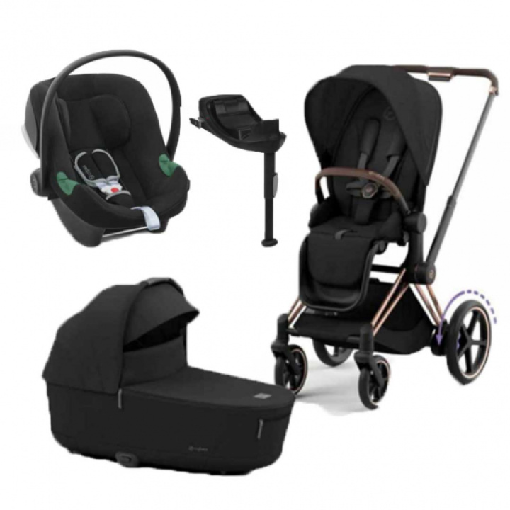 Cybex e-Priam Inkl. Aton B2 Babyskydd och Bas