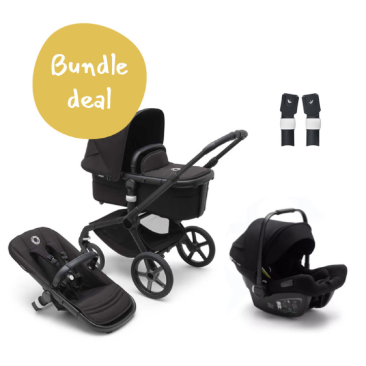 Bugaboo Fox 5 PAKKE Turtle Air By Nuna i gruppen Barnevogner / Varemerker / Bugaboo / Bugaboo Fox 5 hos Köpbarnvagn (SETFox5ts1)