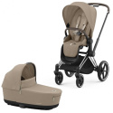 Cybex E-Priam Duovogn, Cozy Beige